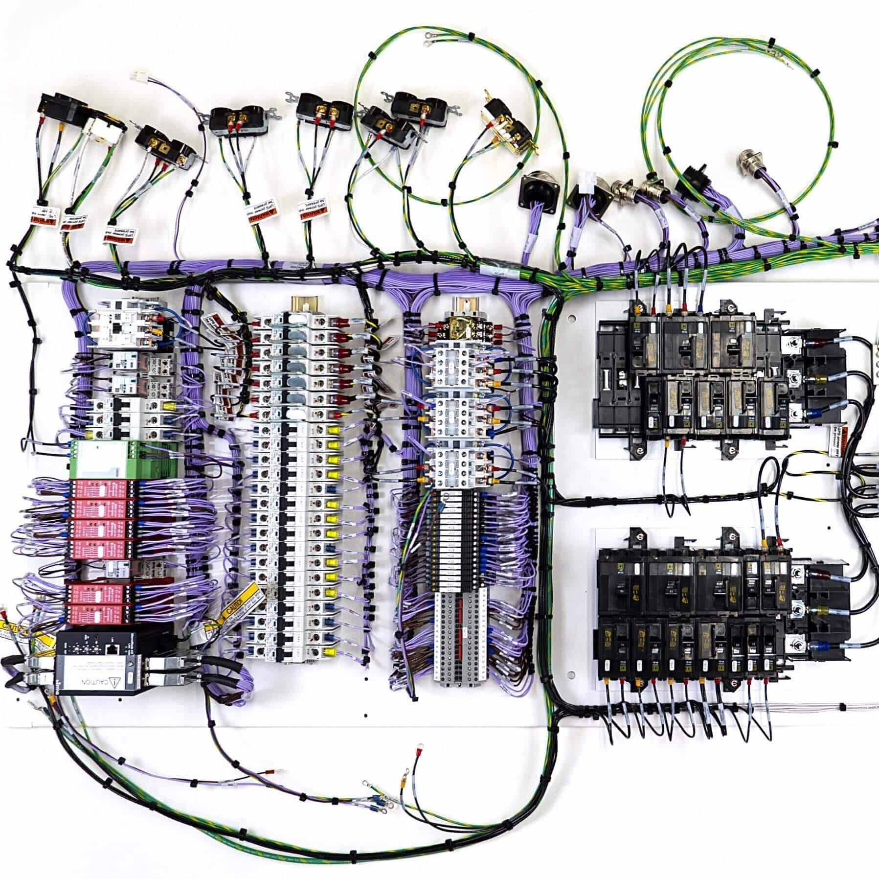 Industrial Control Panel Internal Sub-Assembly