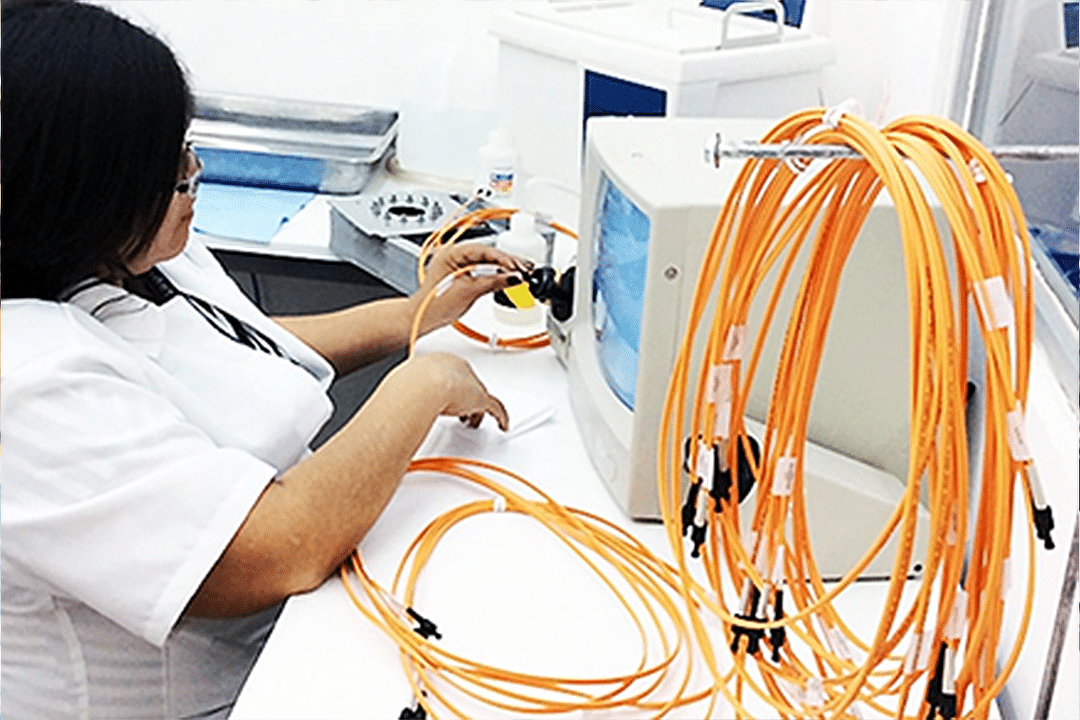 Fiber Optic Wire Processing and Tubing