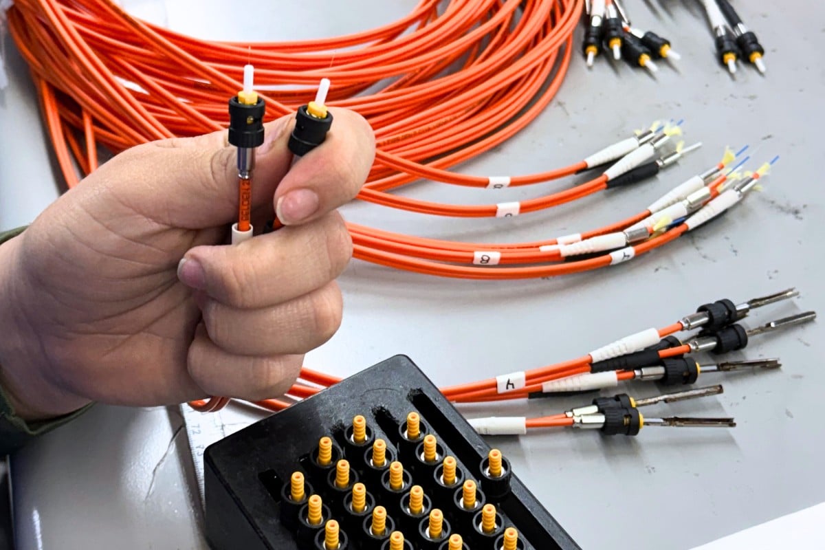 Color-coded cables and labeled connectors support easy identification, traceability, and integration into complex systems.